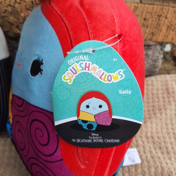 NWT Jack Skellington & Sally Nightmare Before Christmas Squishmallows Plush - Picture 6 of 7